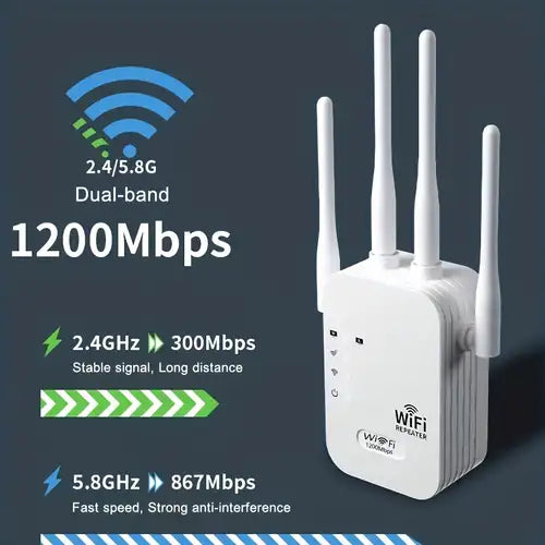Amplificateur De Signal Wifi Internet Haut Débit 300 Mbps